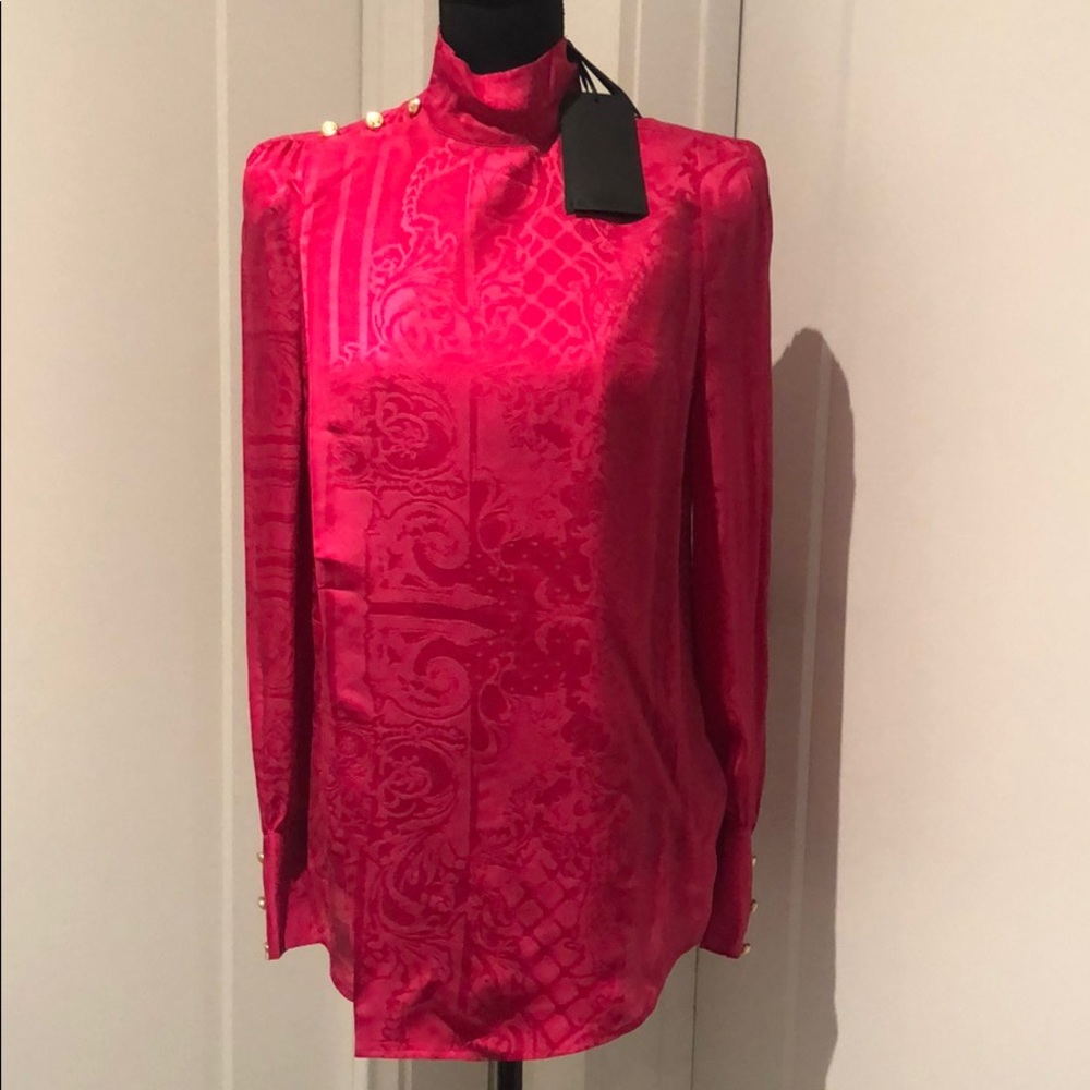 Balmain x H&M Silk Blouse